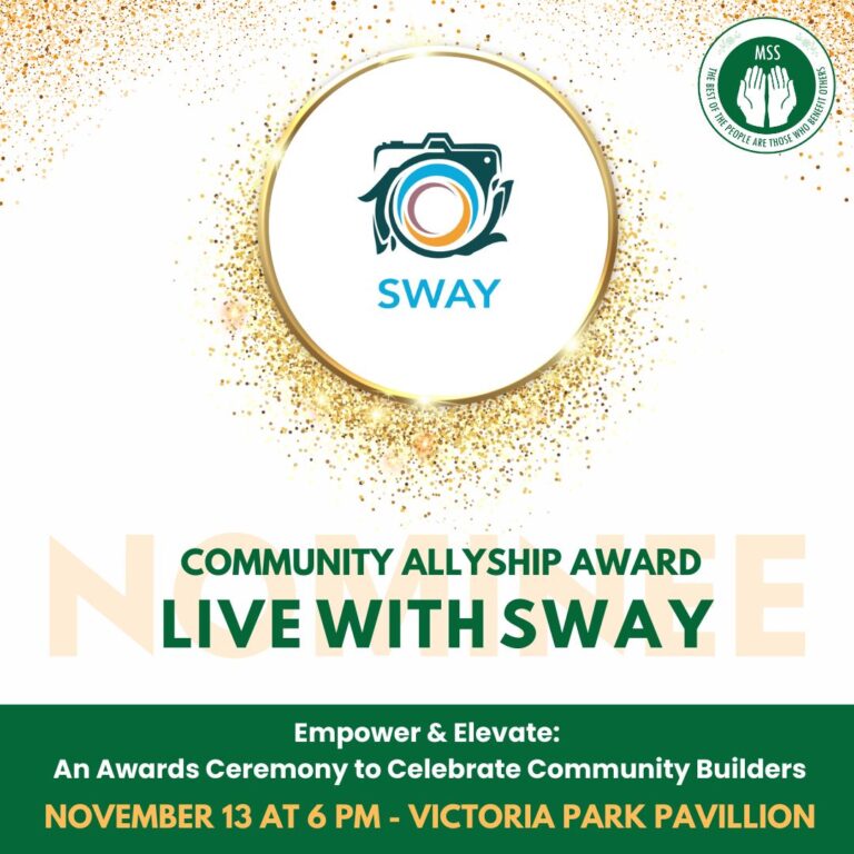 We are honored to be among the nominees for the Community Allyship Award!